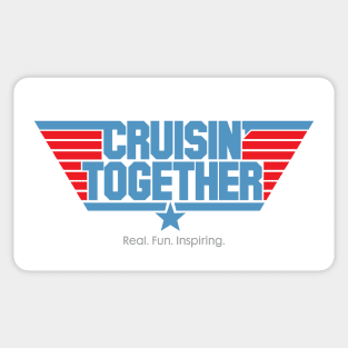 Cruisin' Together - Top Gun Sticker